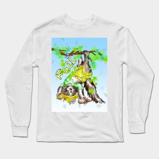 summer cat fail Long Sleeve T-Shirt